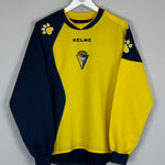 Shop 2005/06 CADIZ FC JUMPER (M) KELME, classic football shirts, vintage football shirts & retro soccer jerseys at Cult Kits