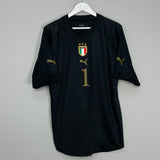 Shop 2005/06 ITALY BUFFON #1 GK SHIRT (XL) PUMA, classic football shirts, vintage football shirts & retro soccer jerseys at Cult Kits