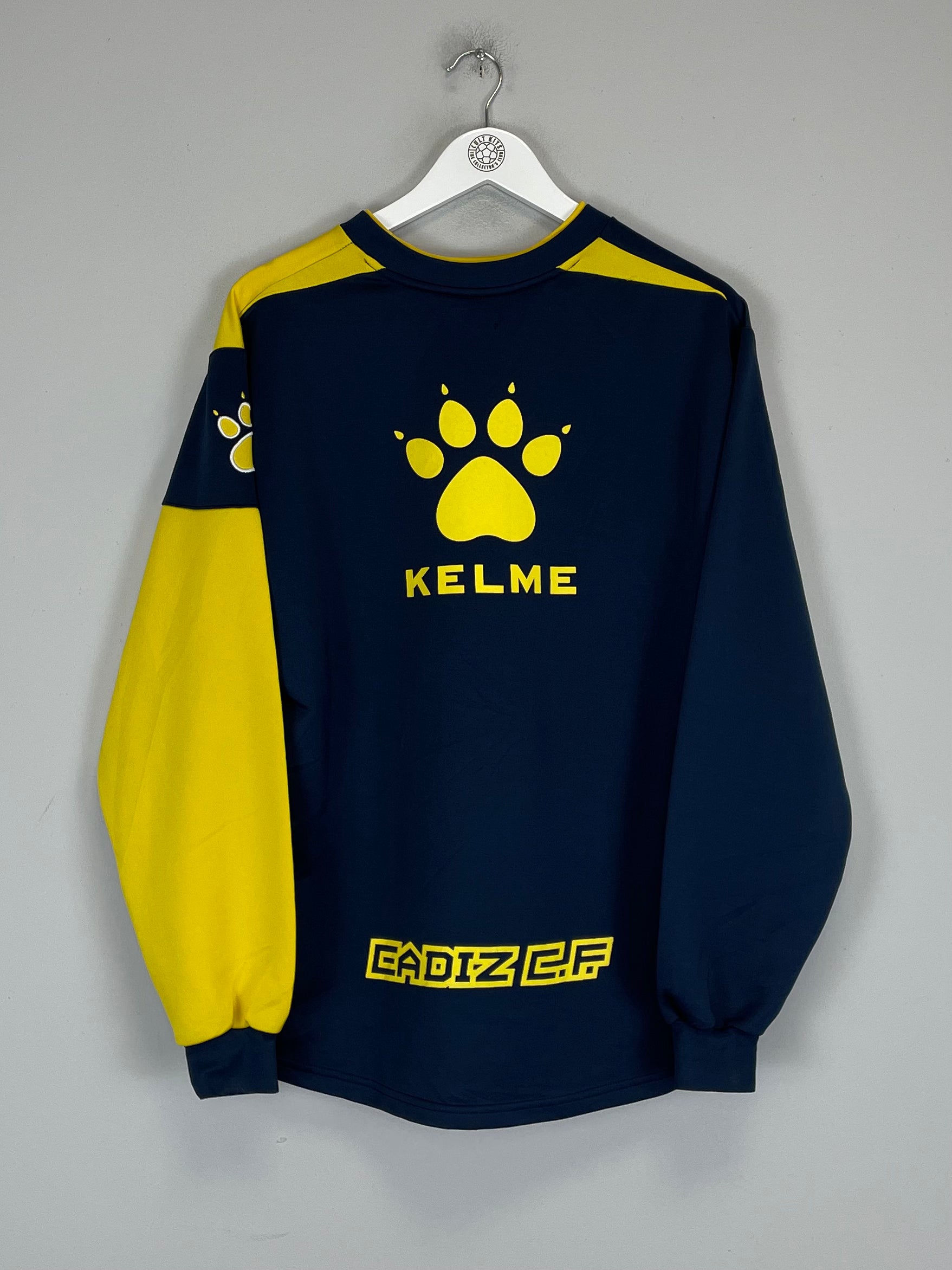 Shop 2005/06 CADIZ FC JUMPER (M) KELME, classic football shirts, vintage football shirts & retro soccer jerseys at Cult Kits