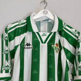 Shop 1995/97 REAL BETIS HOME SHIRT (L) KAPPA, classic football shirts, vintage football shirts & retro soccer jerseys at Cult Kits