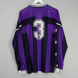 1997/99 REAL VALLADOLID #3 L/S AWAY SHIRT (XL) KELME