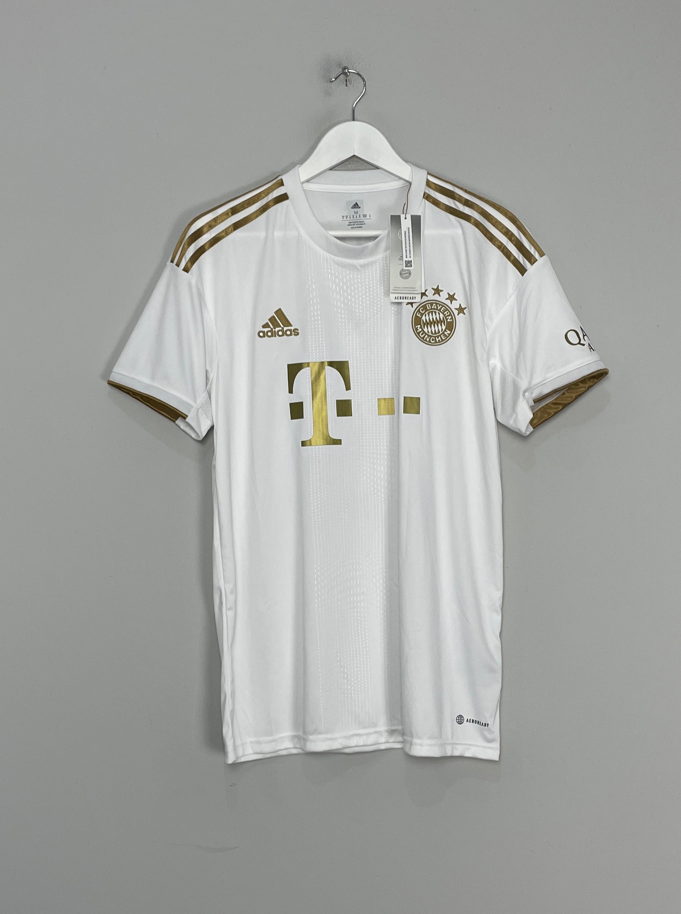 Shop 2022/23 BAYERN MUNICH MUSIALA #42 *BNWT* AWAY SHIRT (M) ADIDAS, classic football shirts, vintage football shirts & retro soccer jerseys at Cult Kits