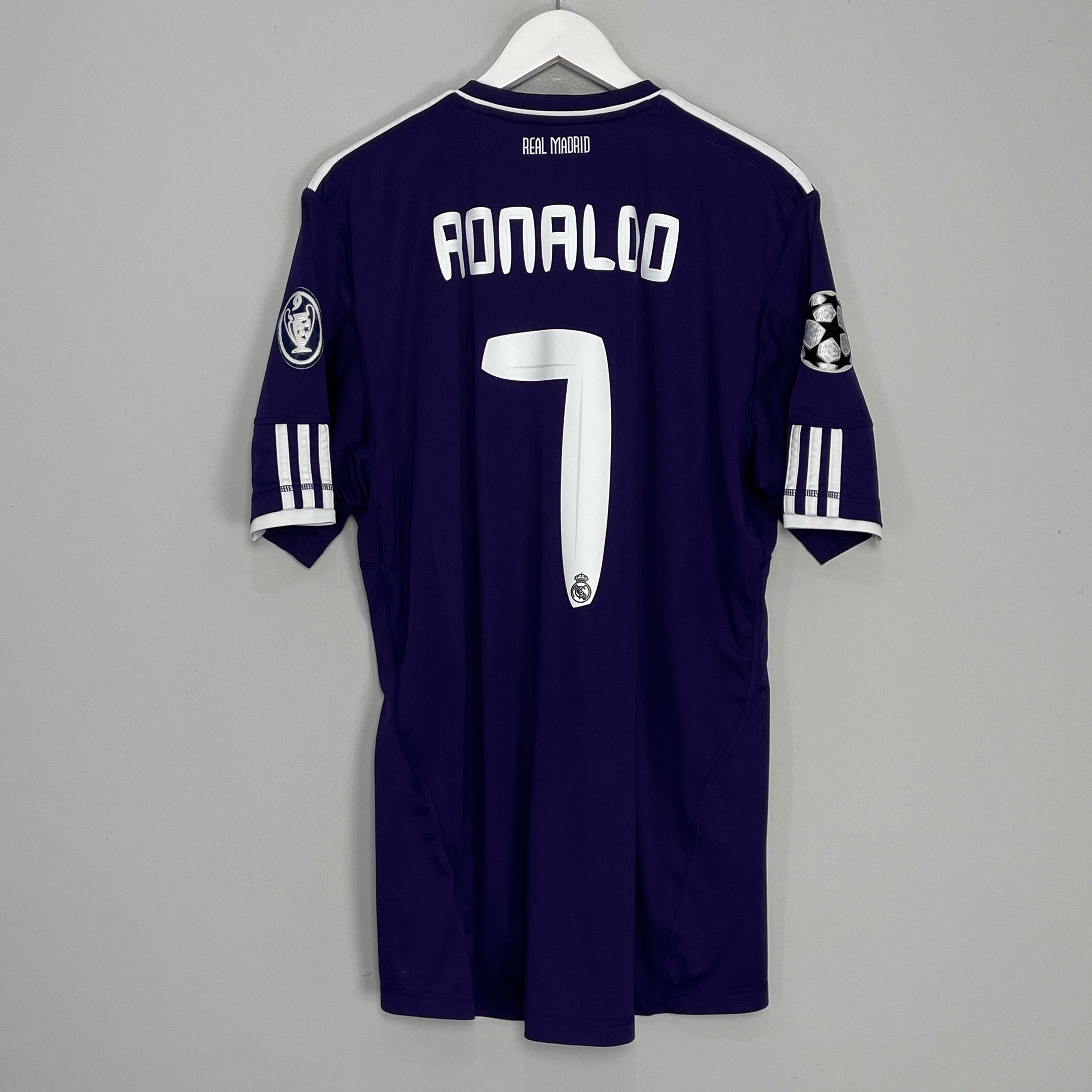 Shop 2010/11 REAL MADRID RONALDO #7 C/L THIRD SHIRT (XL) ADIDAS, classic football shirts, vintage football shirts & retro soccer jerseys at Cult Kits