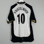 Shop 2001/02 MANCHESTER UNITED V.NISTELROOY #10 *CENTENARY* AWAY/THIRD SHIRT (XL) UMBRO, classic football shirts, vintage football shirts & retro soccer jerseys at Cult Kits