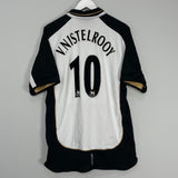 Shop 2001/02 MANCHESTER UNITED V.NISTELROOY #10 *CENTENARY* AWAY/THIRD SHIRT (XL) UMBRO, classic football shirts, vintage football shirts & retro soccer jerseys at Cult Kits