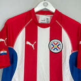 2002/04 PARAGUAY HOME SHIRT (M) PUMA