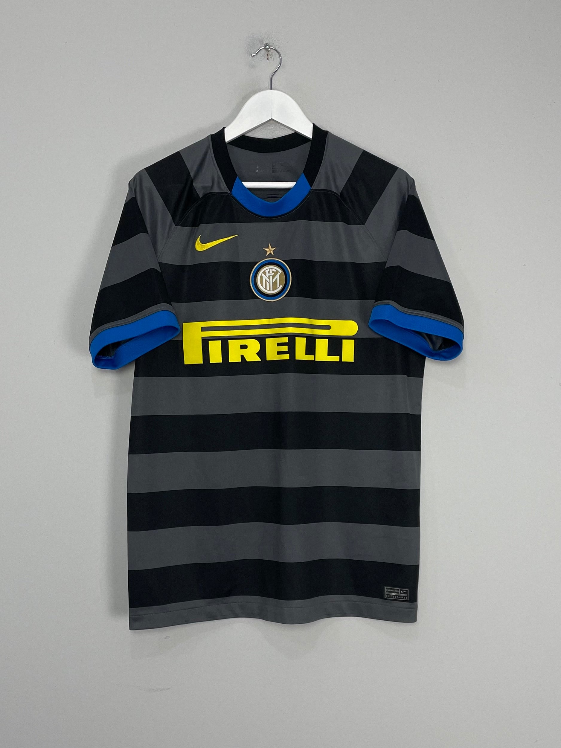 Shop 2020/21 INTER MILAN AWAY SHIRT (L) NIKE, classic football shirts, vintage football shirts & retro soccer jerseys at Cult Kits