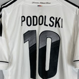 2012/13 GERMANY PODOLSKI #10 HOME SHIRT (L) ADIDAS