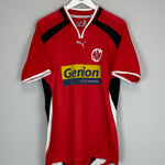 Shop 2000/01 EINTRACHT FRANKFURT YANG #21 HOME SHIRT (XL) PUMA, classic football shirts, vintage football shirts & retro soccer jerseys at Cult Kits