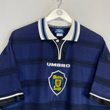 Shop 1998/00 SCOTLAND HOME SHIRT (XL) UMBRO, classic football shirts, vintage football shirts & retro soccer jerseys at Cult Kits