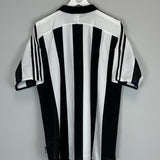 2003/05 NEWCASTLE UNITED *BNWT WITH DEFECTS* HOME SHIRT (L) ADIDAS
