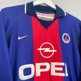 Shop 2000/01 PSG HOME SHIRT (XL) NIKE, classic football shirts, vintage football shirts & retro soccer jerseys at Cult Kits