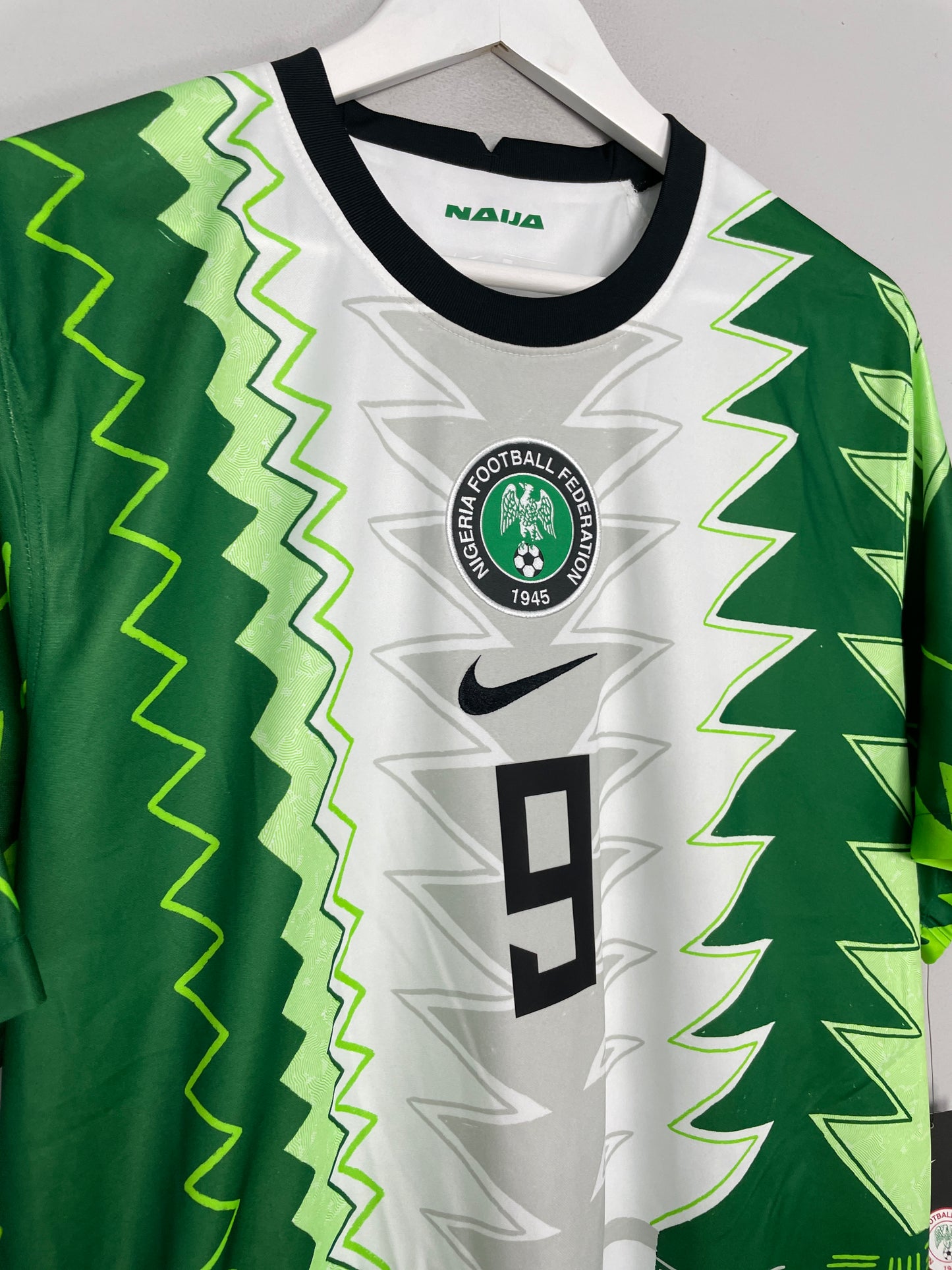 2020/21 NIGERIA OSIMHEN #9 *BNWT* HOME SHIRT (XL) NIKE