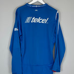 Shop 2006/08 CRUZ AZUL L/S HOME SHIRT (M) UMBRO, classic football shirts, vintage football shirts & retro soccer jerseys at Cult Kits