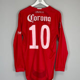 Shop 2007/08 TOLUCA L/S HOME SHIRT (S) ATLETICA, classic football shirts, vintage football shirts & retro soccer jerseys at Cult Kits