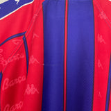 Shop 1997/98 BARCELONA HOME SHIRT (M) KAPPA, classic football shirts, vintage football shirts & retro soccer jerseys at Cult Kits