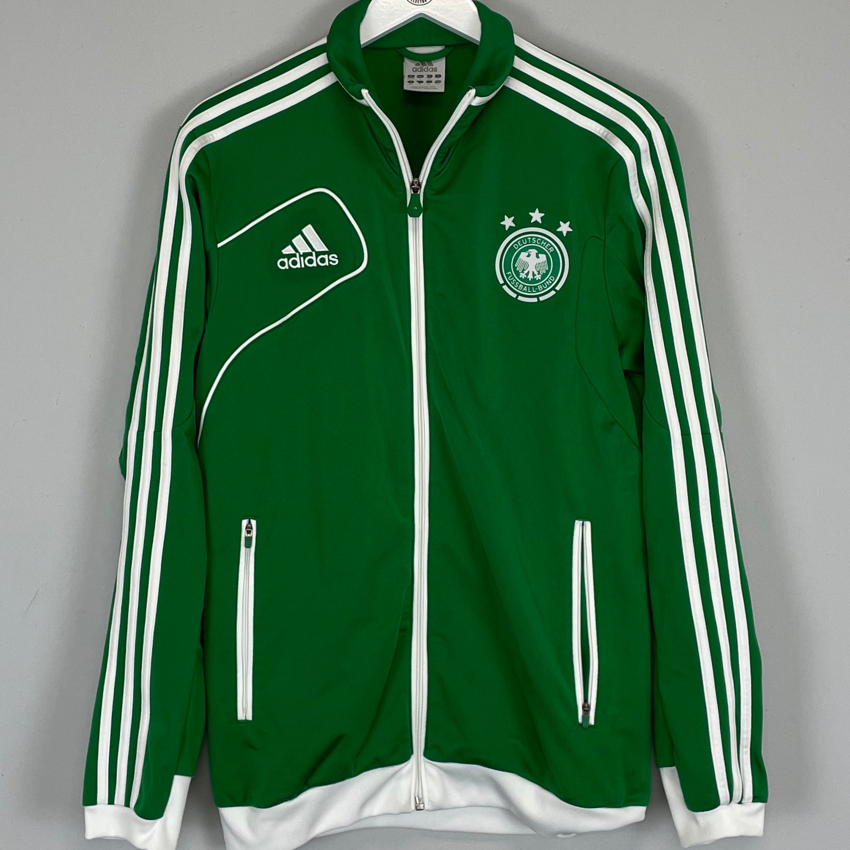 Shop 2012/13 GERMANY TRACK JACKET (S) ADIDAS, classic football shirts, vintage football shirts & retro soccer jerseys at Cult Kits