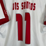 Shop 2004/05 TUNISIA DOS SANTOS #11 HOME SHIRT (S) PUMA, classic football shirts, vintage football shirts & retro soccer jerseys at Cult Kits