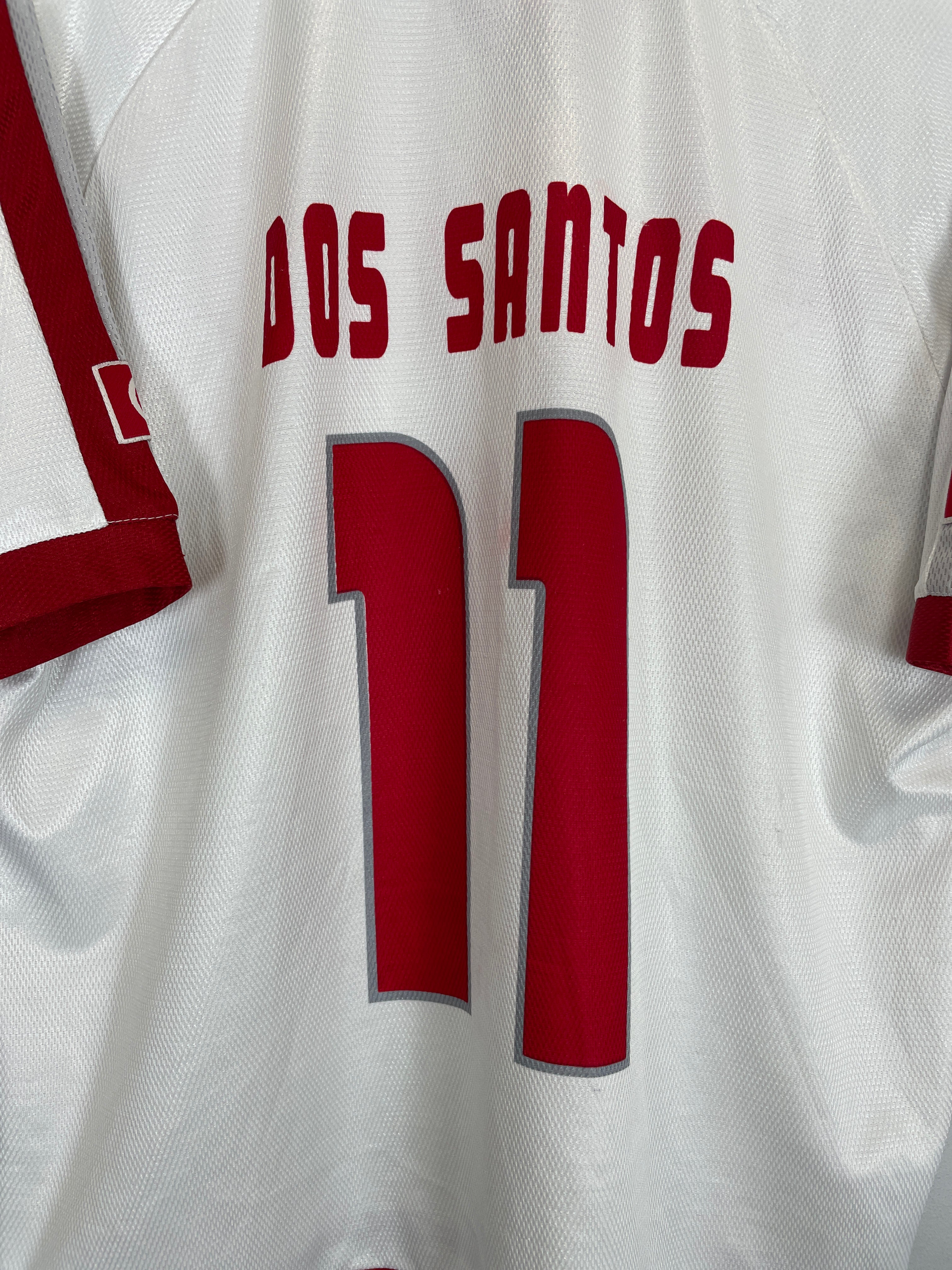 Shop 2004/05 TUNISIA DOS SANTOS #11 HOME SHIRT (S) PUMA, classic football shirts, vintage football shirts & retro soccer jerseys at Cult Kits