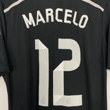 Shop 2014/15 REAL MADRID MARCELO #12 THIRD SHIRT (L) ADIDAS, classic football shirts, vintage football shirts & retro soccer jerseys at Cult Kits