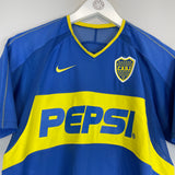 2004/05 BOCA JUNIORS TEVEZ #11 HOME SHIRT (S) NIKE