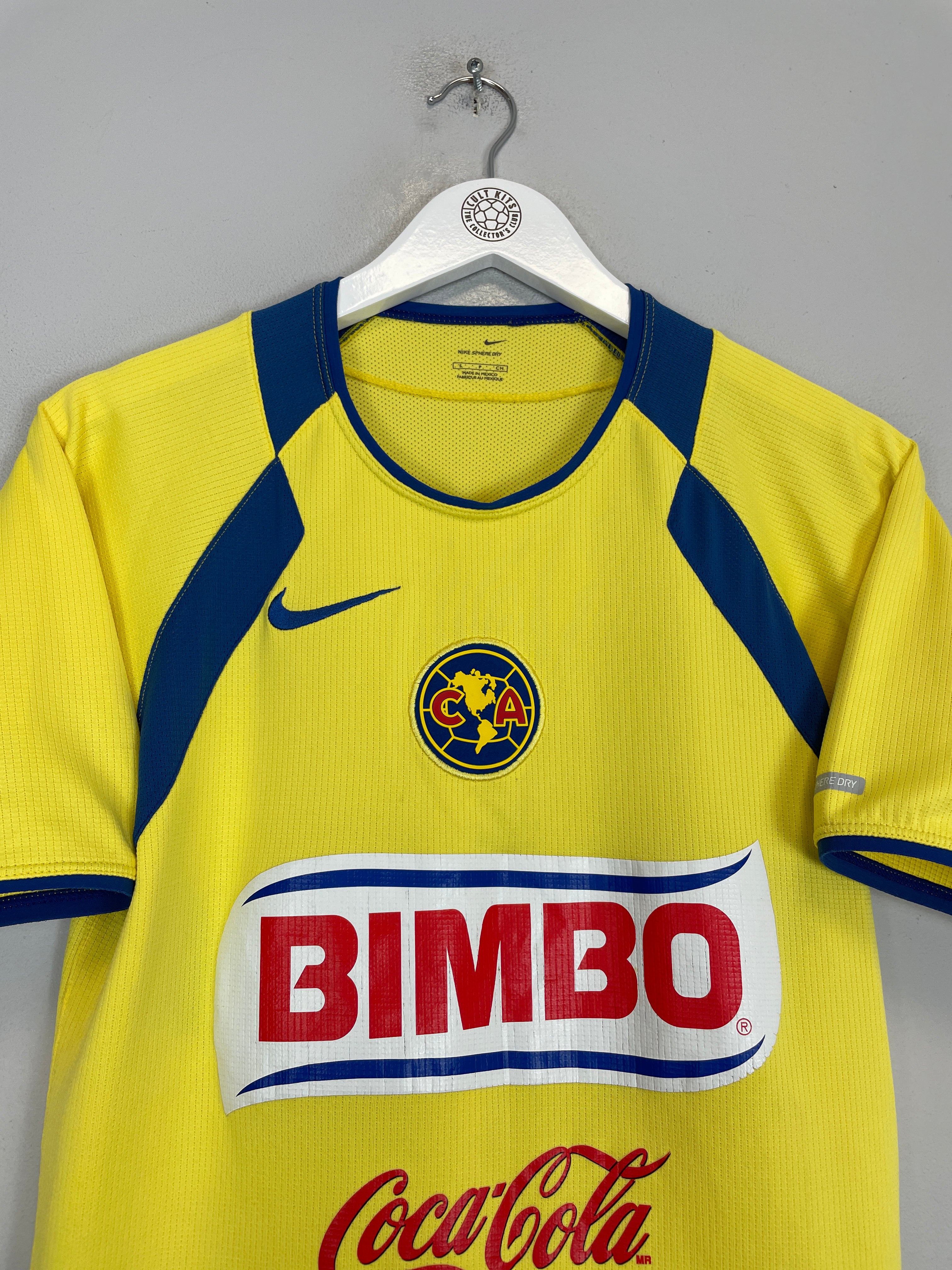 Shop 2002/03 CLUB AMERICA HOME SHIRT (S) NIKE, classic football shirts, vintage football shirts & retro soccer jerseys at Cult Kits