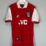 Shop 1994/96 ARSENAL WRIGHT #8 HOME SHIRT (S) NIKE, classic football shirts, vintage football shirts & retro soccer jerseys at Cult Kits