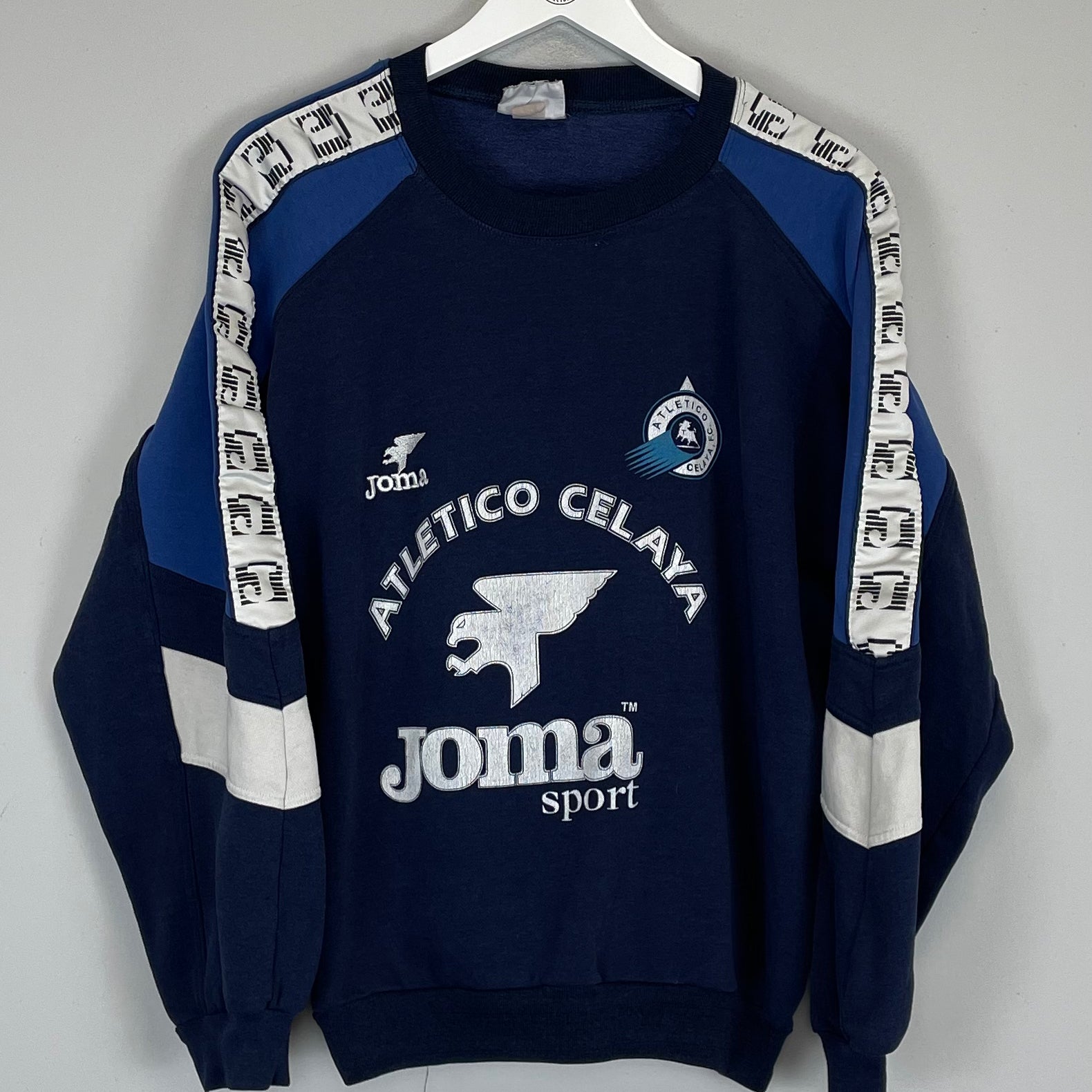 Shop 1996/98 ATLETICO CELAYA JUMPER (S) JOMA, classic football shirts, vintage football shirts & retro soccer jerseys at Cult Kits