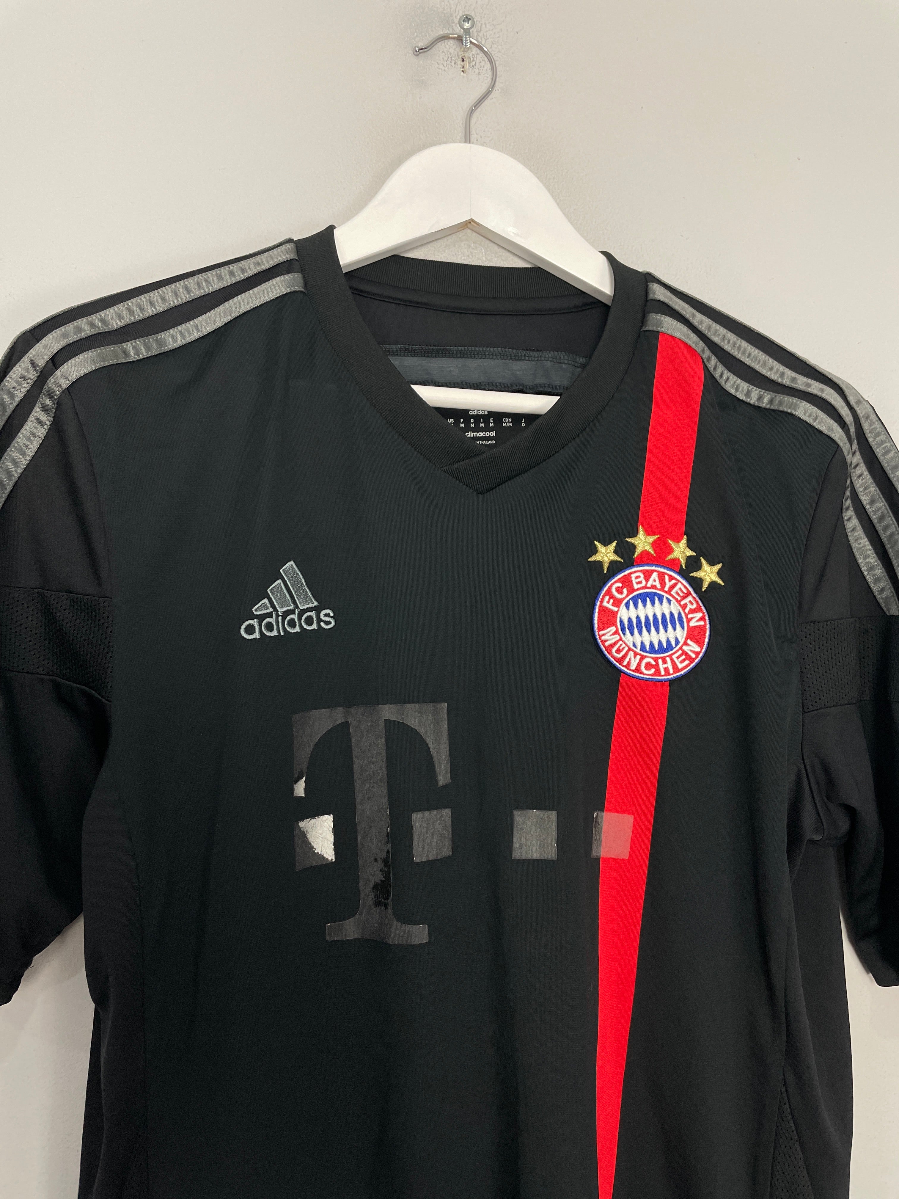 Shop 2014/15 BAYERN MUNICH ROBBEN #10 C/L THIRD SHIRT (M) ADIDAS, classic football shirts, vintage football shirts & retro soccer jerseys at Cult Kits