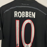 Shop 2014/15 BAYERN MUNICH ROBBEN #10 C/L THIRD SHIRT (M) ADIDAS, classic football shirts, vintage football shirts & retro soccer jerseys at Cult Kits