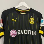 Shop 2014/15 DORTMUND KAGAWA #7 AWAY SHIRT (L) PUMA, classic football shirts, vintage football shirts & retro soccer jerseys at Cult Kits