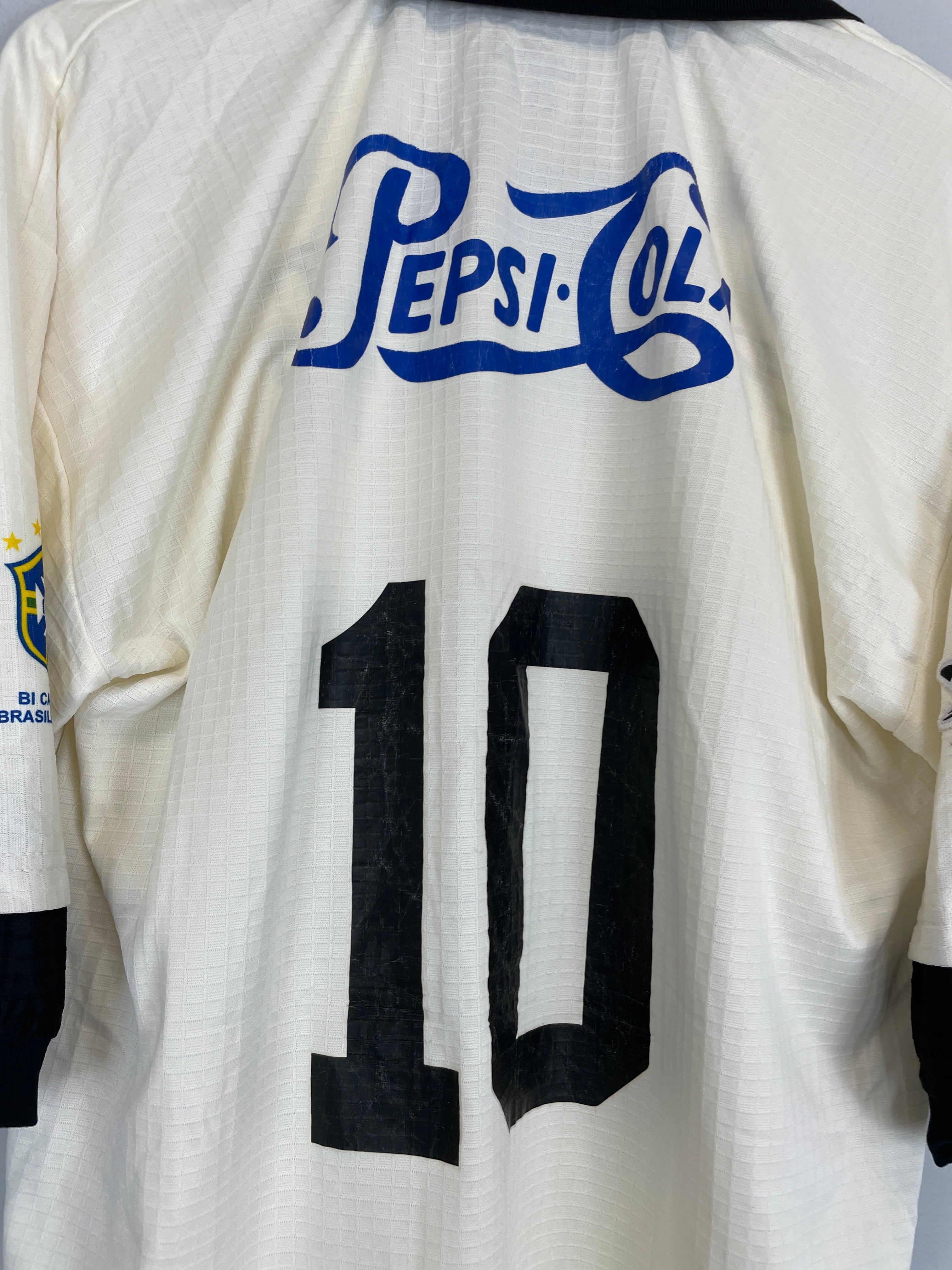 Shop 2000 CORINTHIANS #10 *90 YEAR* SHIRT (XL) TOPPER, classic football shirts, vintage football shirts & retro soccer jerseys at Cult Kits