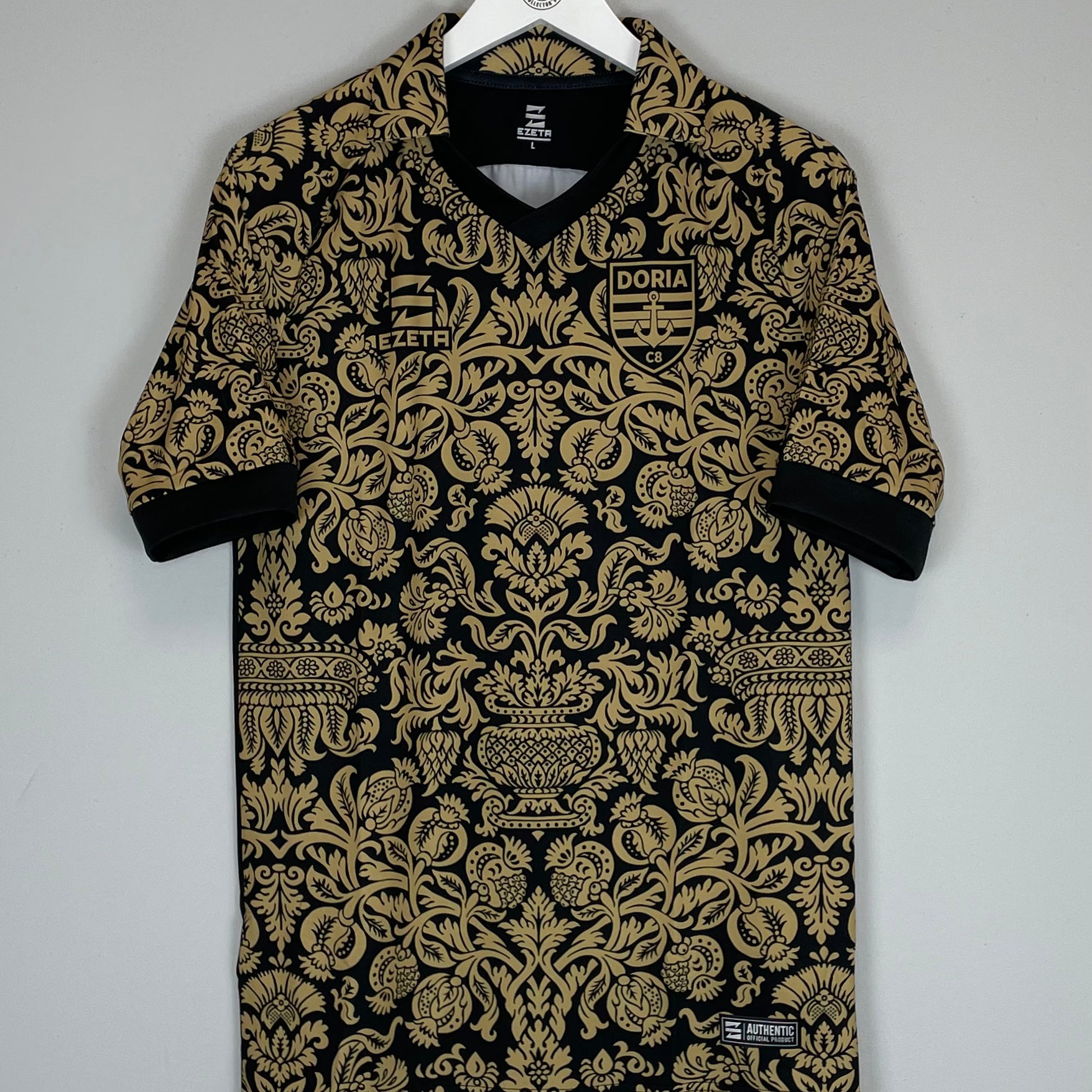 Shop 2021/22 DORIA CALCIO #10 THIRD SHIRT (L) EZETA, classic football shirts, vintage football shirts & retro soccer jerseys at Cult Kits