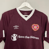 2019/20 HEARTS HOME SHIRT (M) UMBRO
