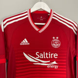 2015/16 ABERDEEN L/S HOME SHIRT (S) ADIDAS