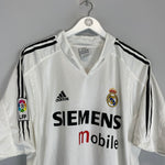 Shop 2004/05 REAL MADRID BECKHAM #23 HOME SHIRT (XL) ADIDAS, classic football shirts, vintage football shirts & retro soccer jerseys at Cult Kits