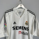 Shop 2004/05 REAL MADRID BECKHAM #23 HOME SHIRT (XL) ADIDAS, classic football shirts, vintage football shirts & retro soccer jerseys at Cult Kits