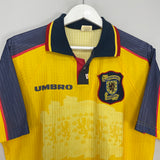 Shop 1997/99 SCOTLAND AWAY SHIRT (M) UMBRO, classic football shirts, vintage football shirts & retro soccer jerseys at Cult Kits