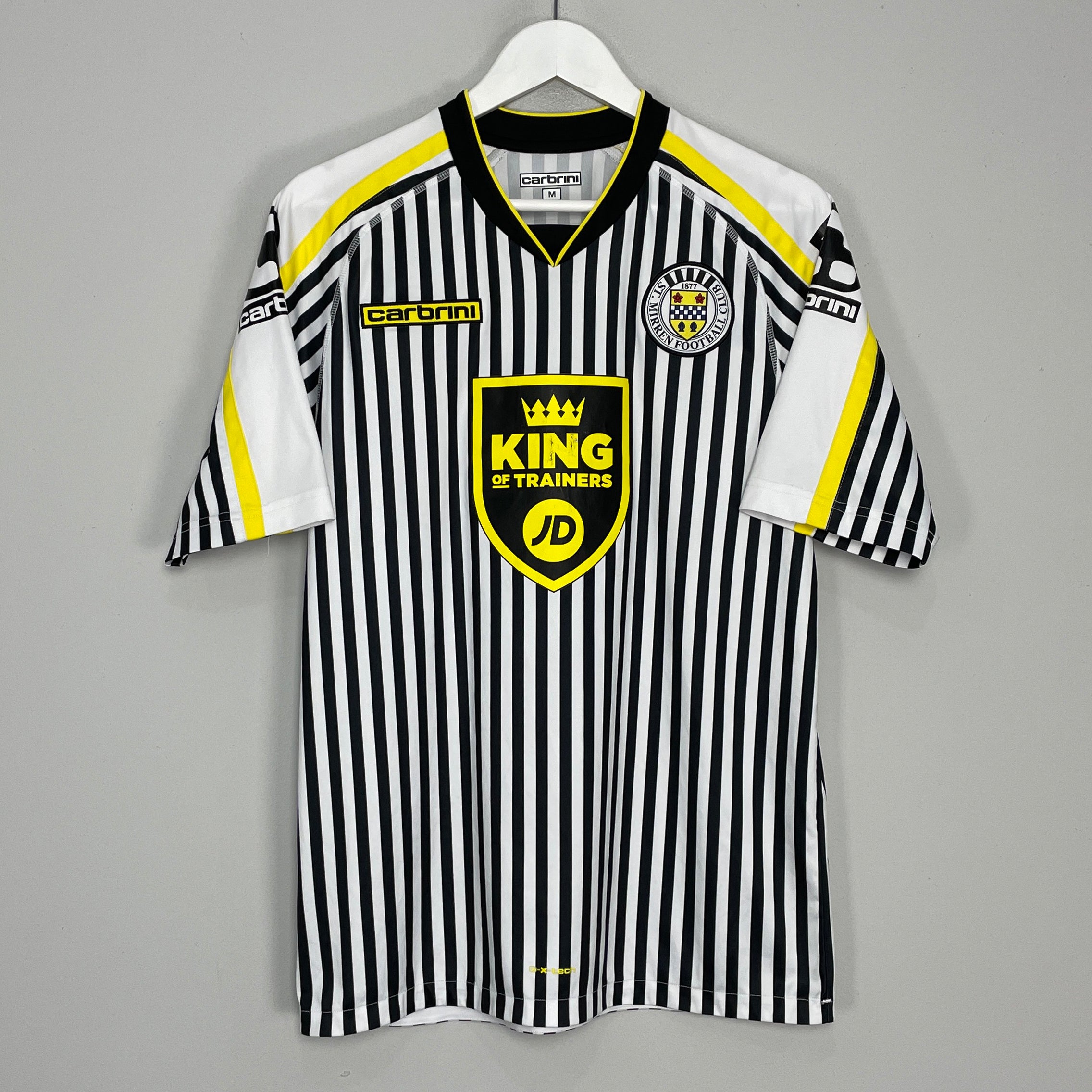 Shop 2014/15 ST MIRREN HOME SHIRT (M) CARBRINI, classic football shirts, vintage football shirts & retro soccer jerseys at Cult Kits