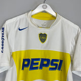 2004/05 BOCA JUNIORS CARLITOS #10 AWAY SHIRT (M) NIKE