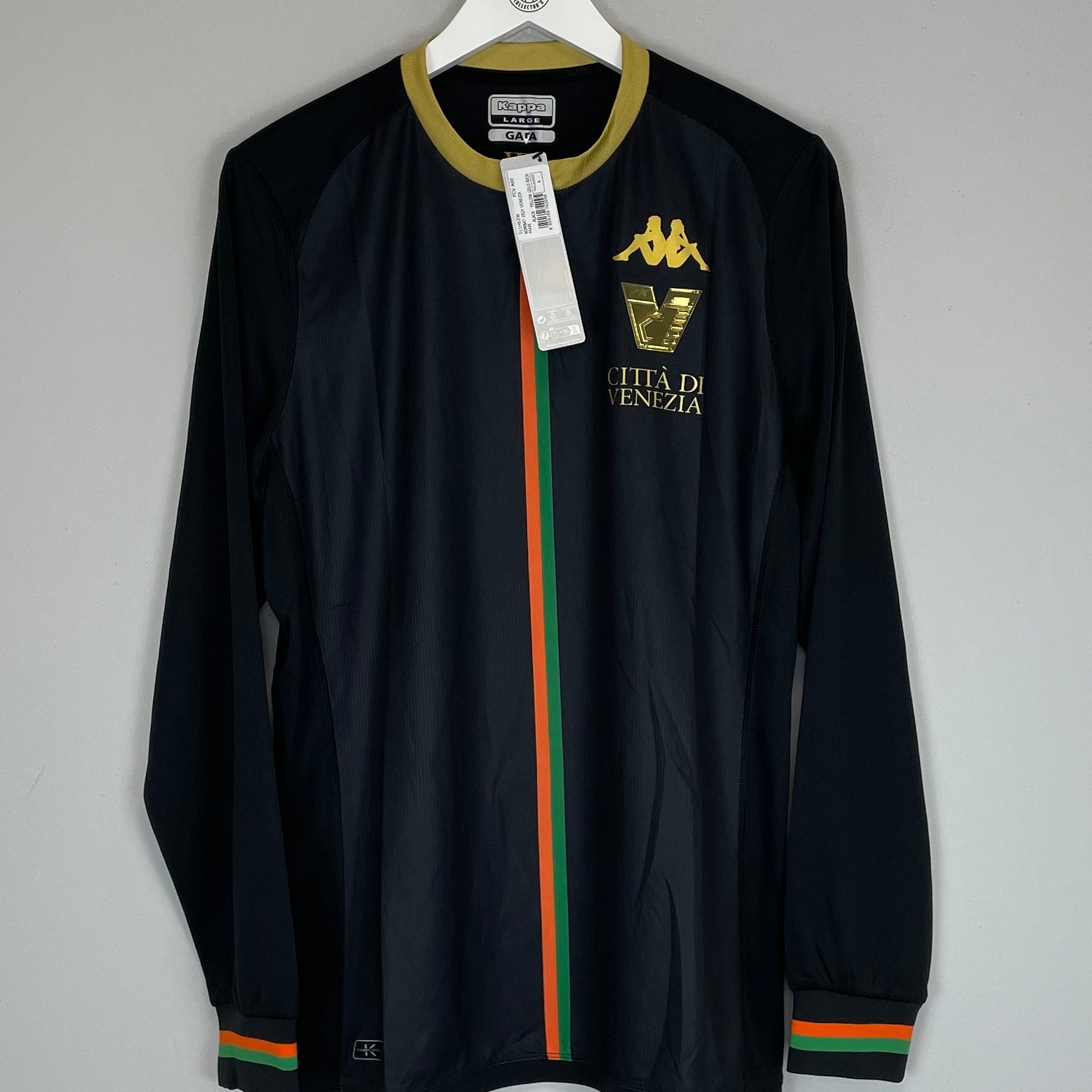 Shop 2023/24 VENEZIA *BNWT* L/S HOME SHIRT (L) KAPPA, classic football shirts, vintage football shirts & retro soccer jerseys at Cult Kits