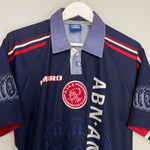 Shop 1997/99 AJAX AWAY SHIRT (S) UMBRO, classic football shirts, vintage football shirts & retro soccer jerseys at Cult Kits