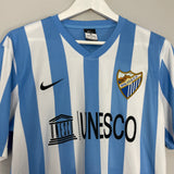 Shop 2014/15 MALAGA LUIS ALBERTO #22 HOME SHIRT (M) NIKE, classic football shirts, vintage football shirts & retro soccer jerseys at Cult Kits