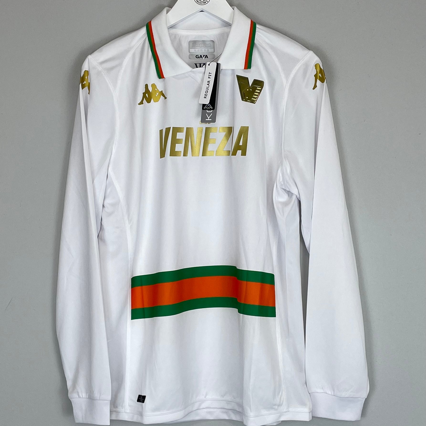Shop 2023/24 VENEZIA *BNWT* L/S AWAY SHIRT (L) KAPPA, classic football shirts, vintage football shirts & retro soccer jerseys at Cult Kits