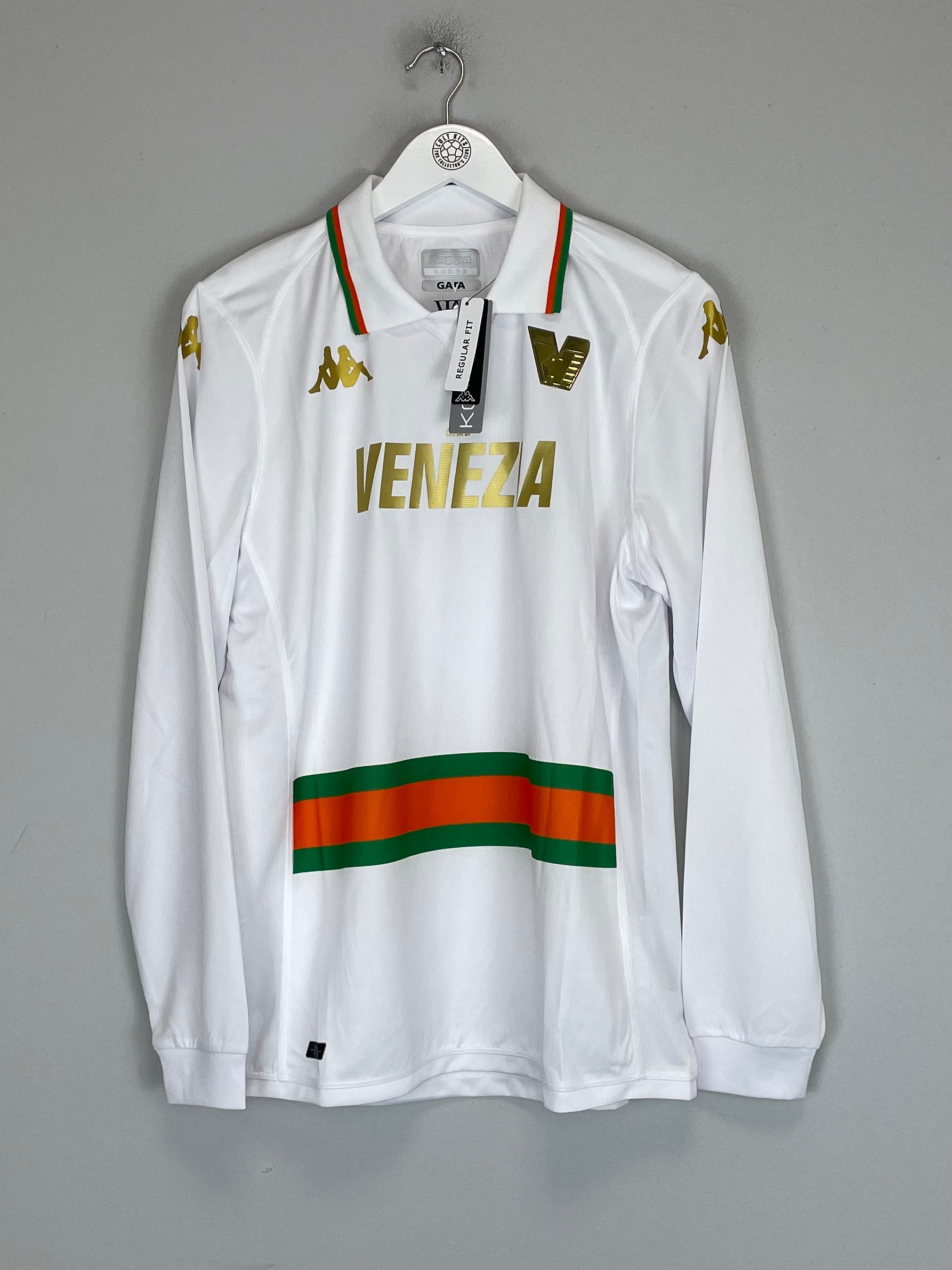 Shop 2023/24 VENEZIA *BNWT* L/S AWAY SHIRT (L) KAPPA, classic football shirts, vintage football shirts & retro soccer jerseys at Cult Kits