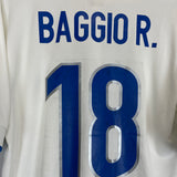 1997/98 ITALY R.BAGGIO #18 AWAY SHIRT (M) NIKE