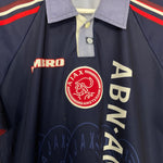 Shop 1997/99 AJAX AWAY SHIRT (S) UMBRO, classic football shirts, vintage football shirts & retro soccer jerseys at Cult Kits