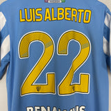 Shop 2014/15 MALAGA LUIS ALBERTO #22 HOME SHIRT (M) NIKE, classic football shirts, vintage football shirts & retro soccer jerseys at Cult Kits