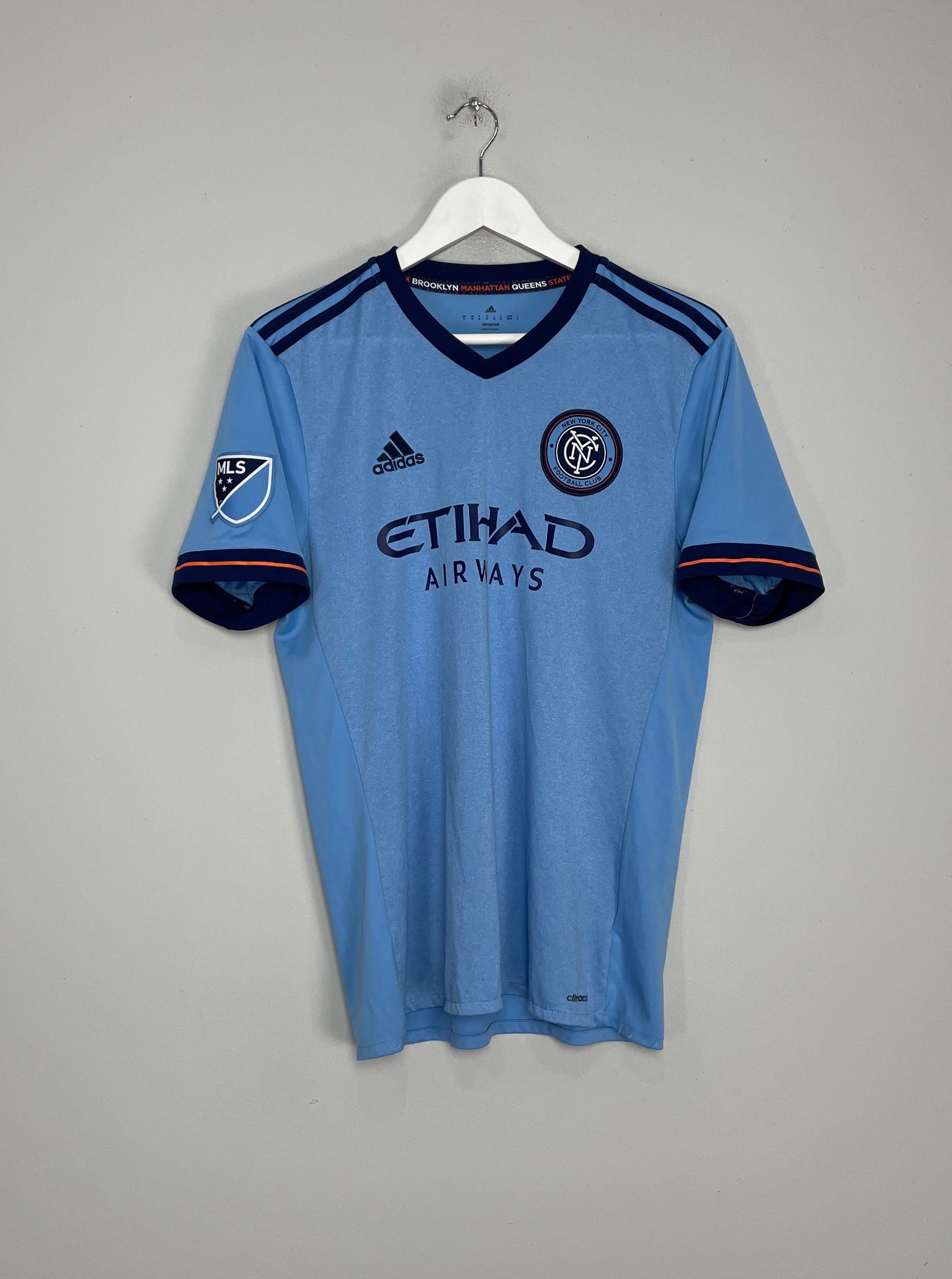 Shop 2017/18 NEW YORK CITY HOME SHIRT (M) ADIDAS, classic football shirts, vintage football shirts & retro soccer jerseys at Cult Kits