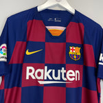 Shop 2019/20 BARCELONA MESSI #10 *BNWT* HOME SHIRT (L) NIKE, classic football shirts, vintage football shirts & retro soccer jerseys at Cult Kits